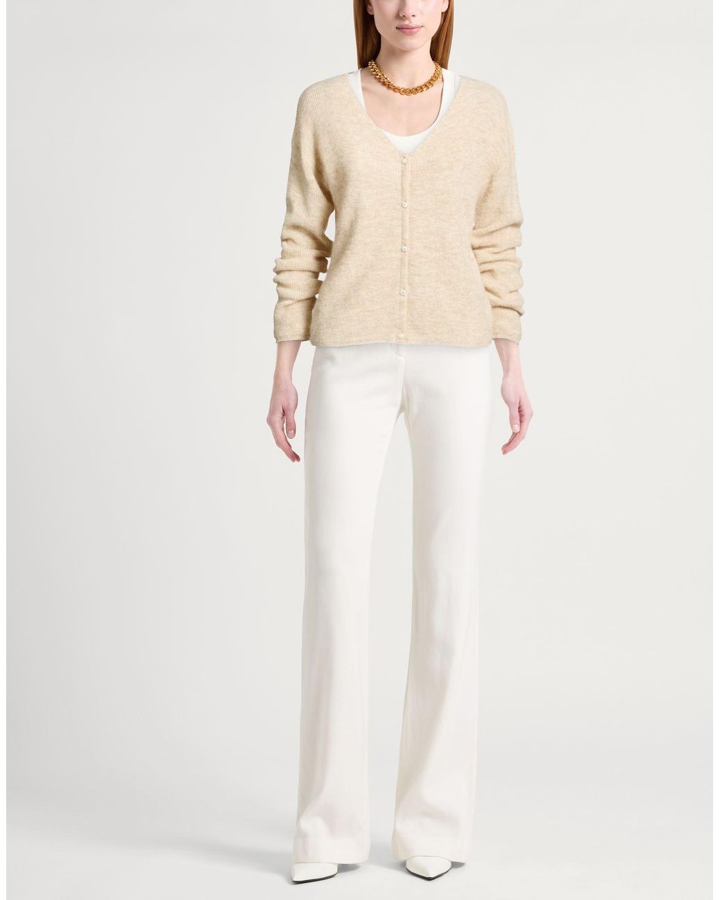 Dixie Natural Cardigan Alpaca Wool, Polyamide