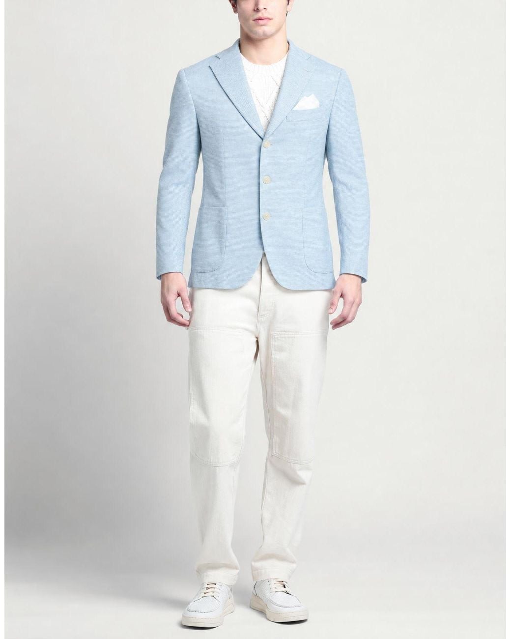 BRERAS Milano Blue Blazer for men