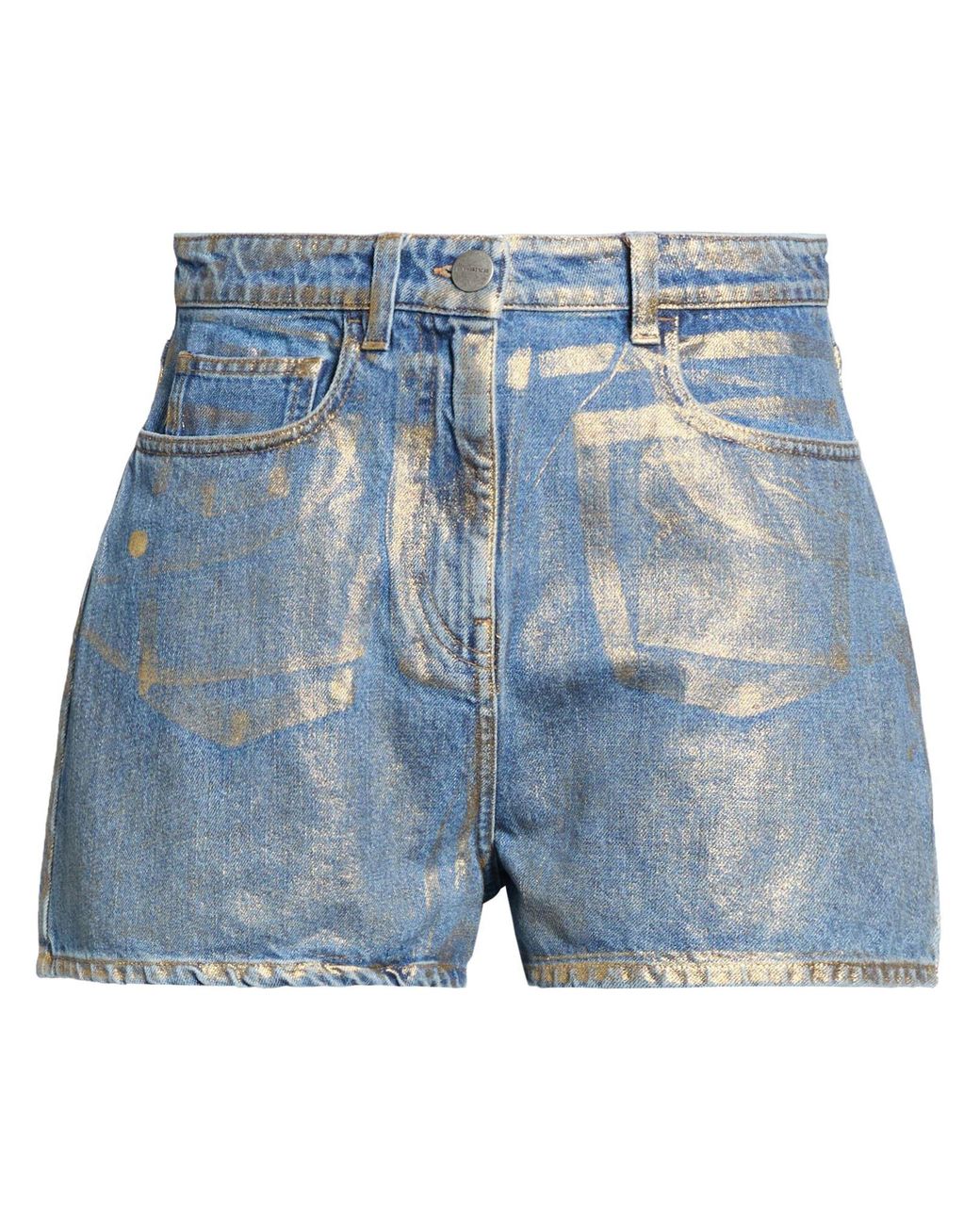 MVP WARDROBE Blue Denim Shorts