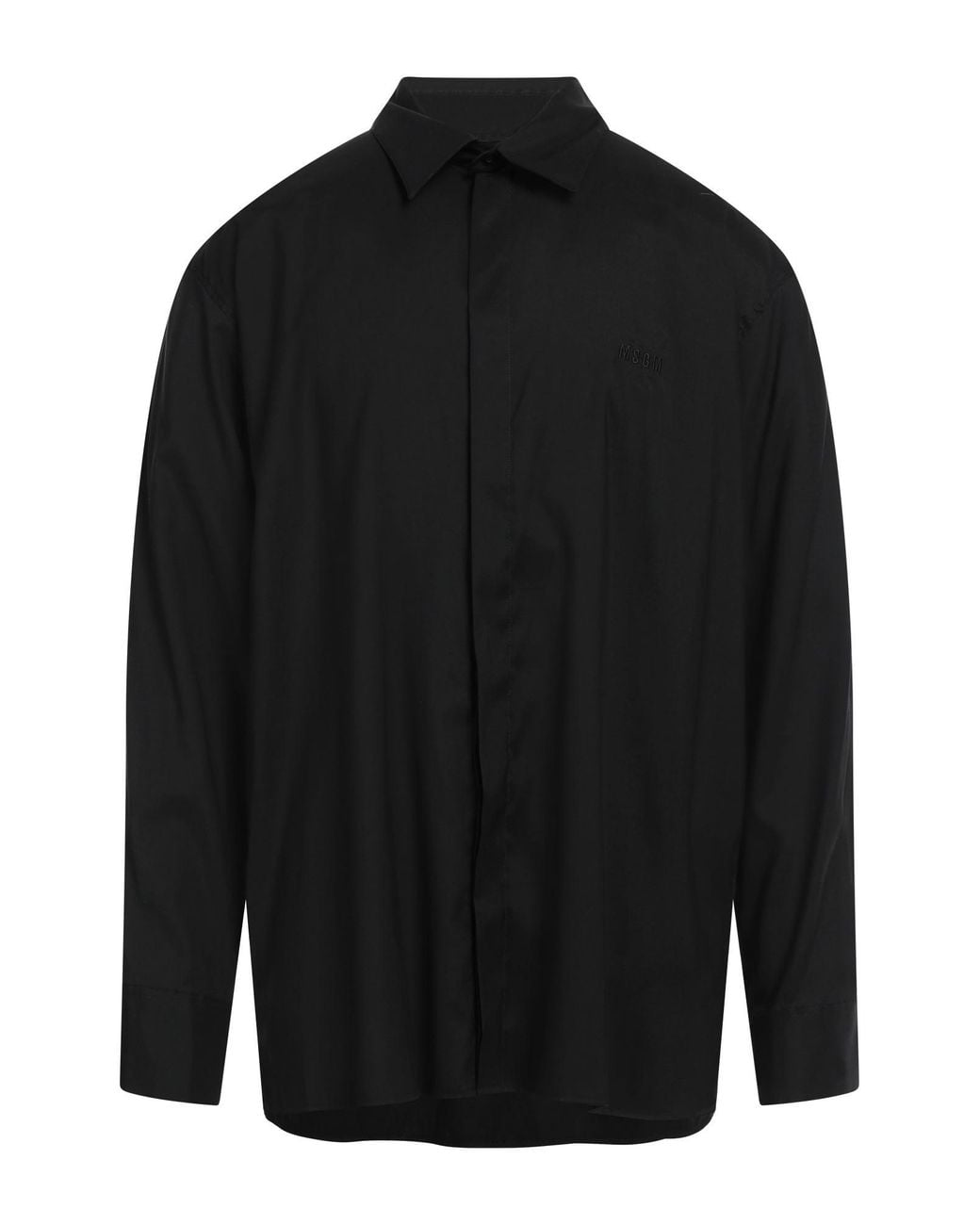 MSGM Black Shirt for men
