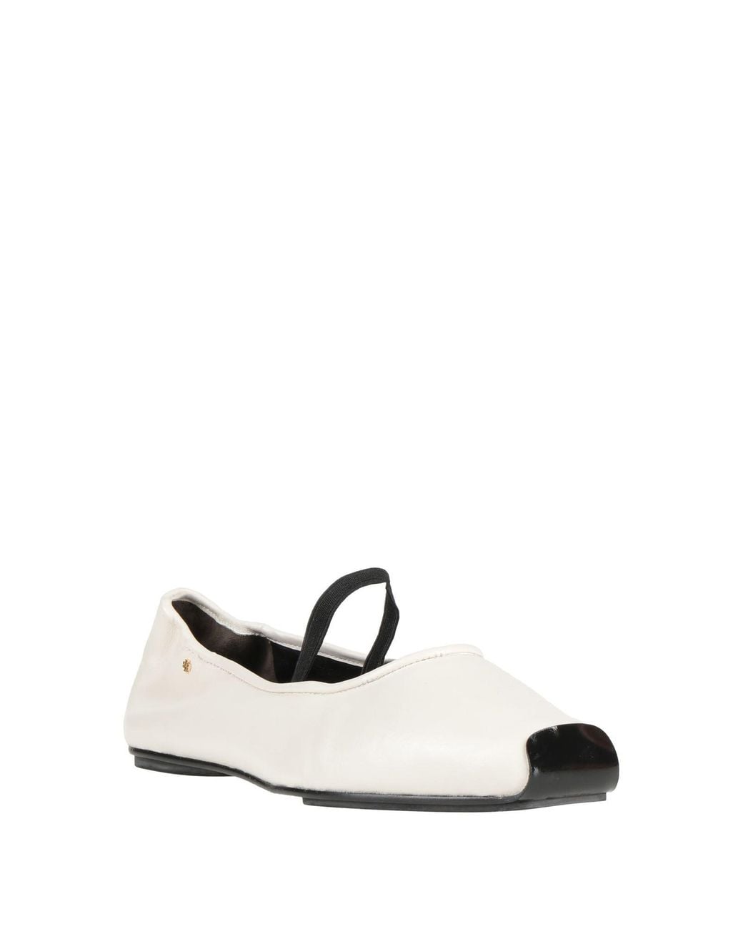 Tory Burch White Ballet Flats