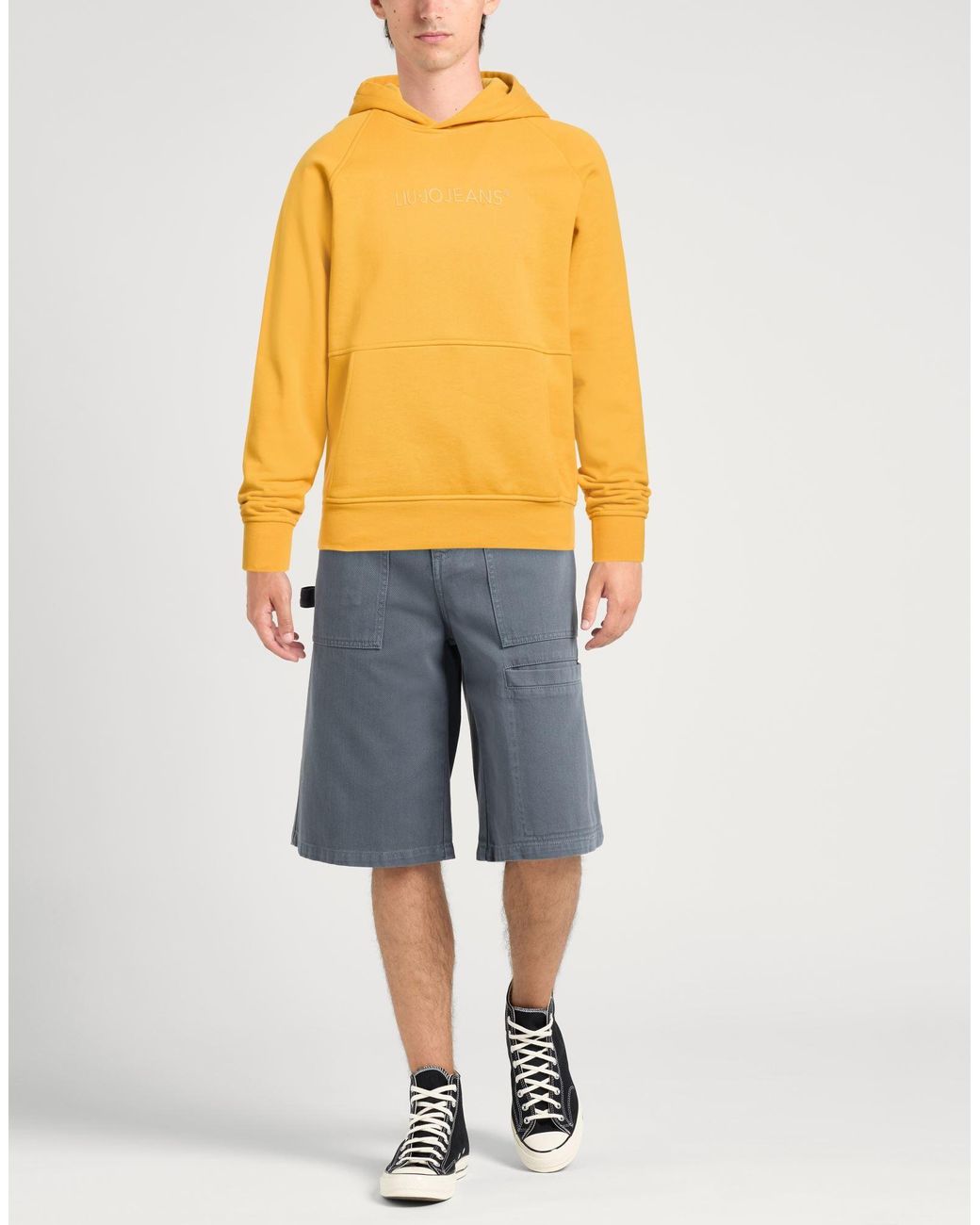 Liu Jo Yellow Sweatshirt for men