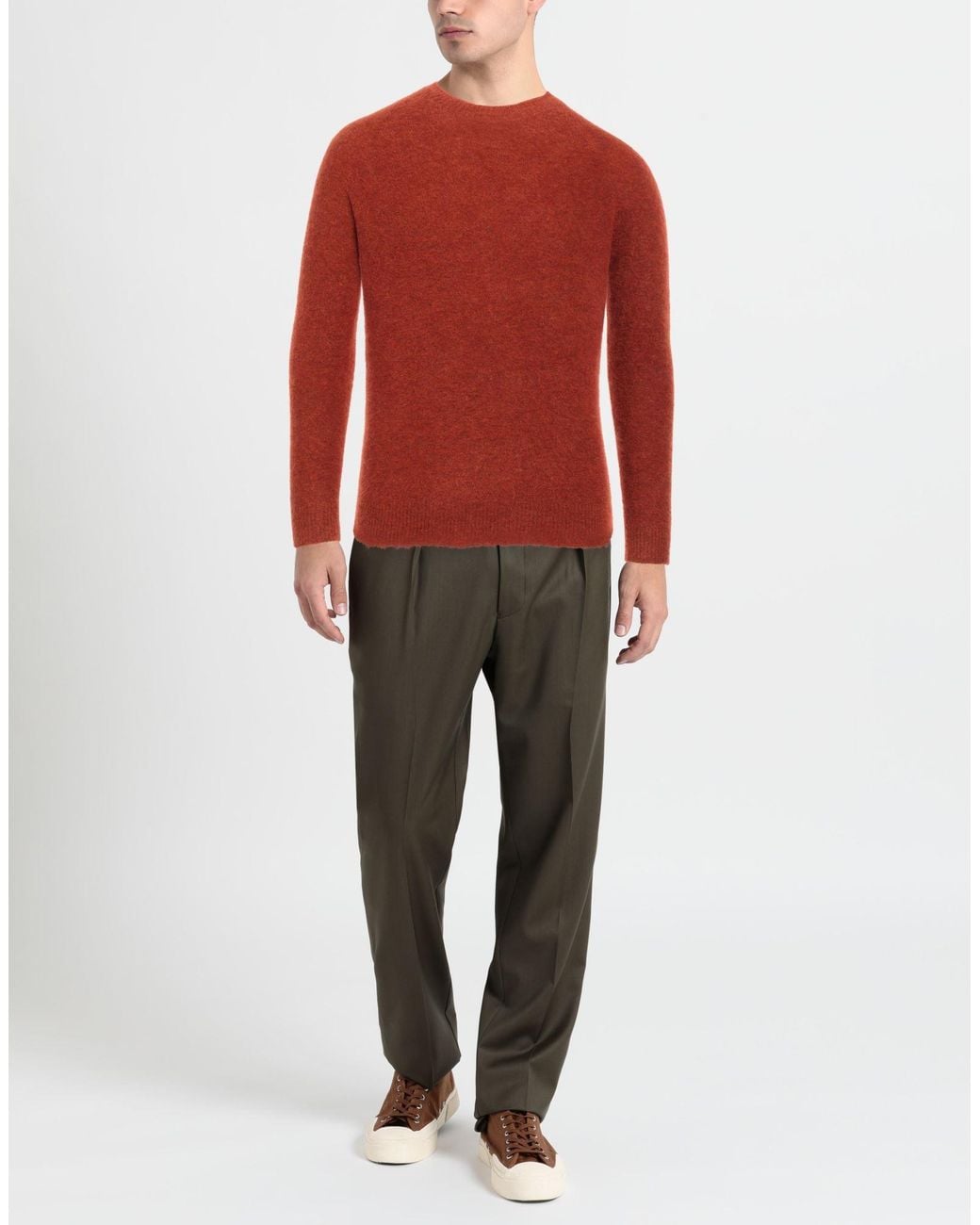 FILIPPO DE LAURENTIIS Red Jumper for men