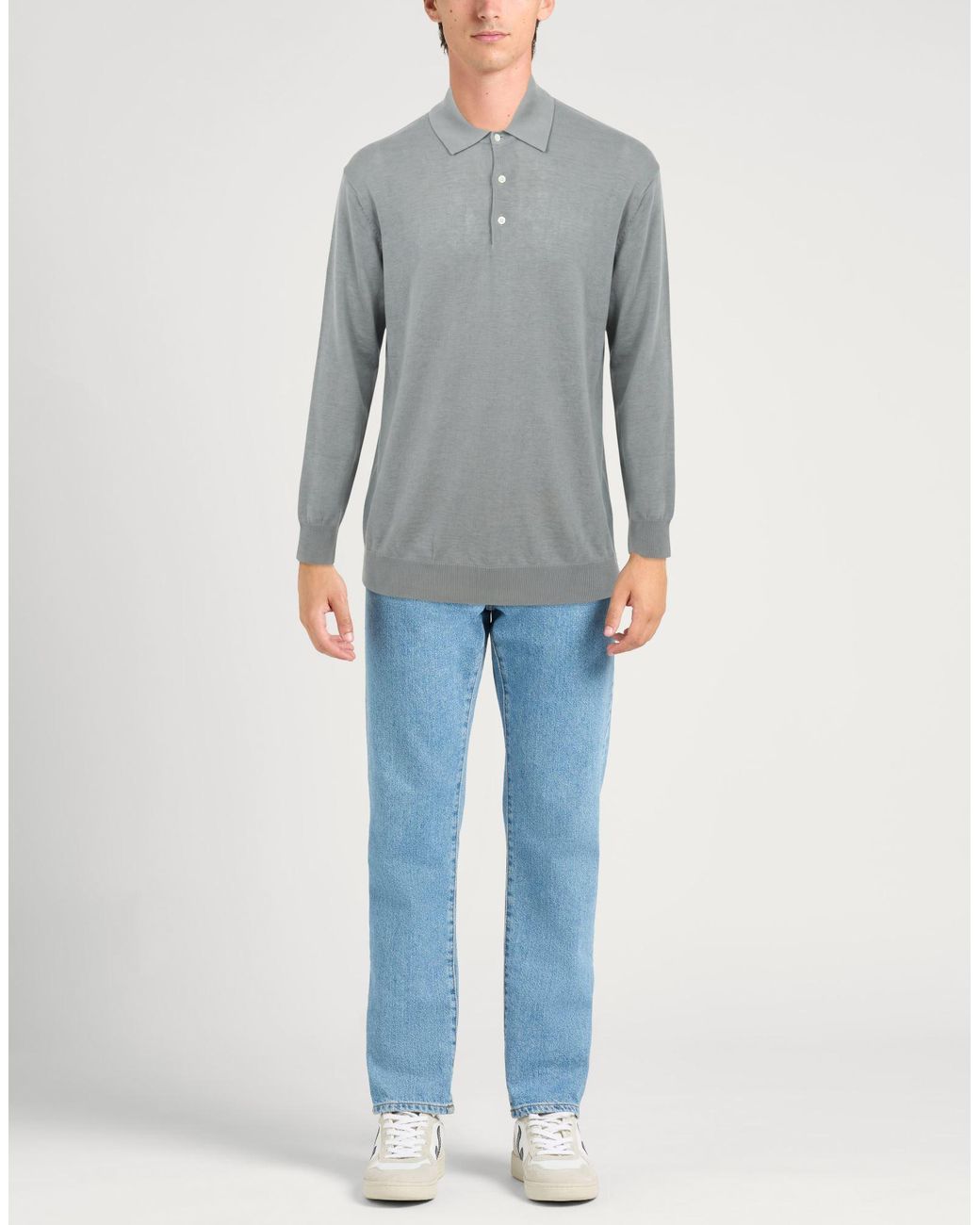 Beams Plus Gray Jumper for men