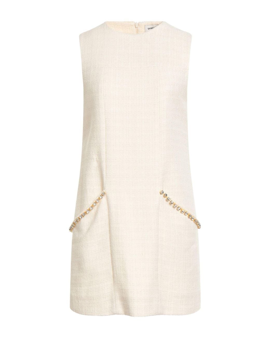 Sandro Natural Mini Dress