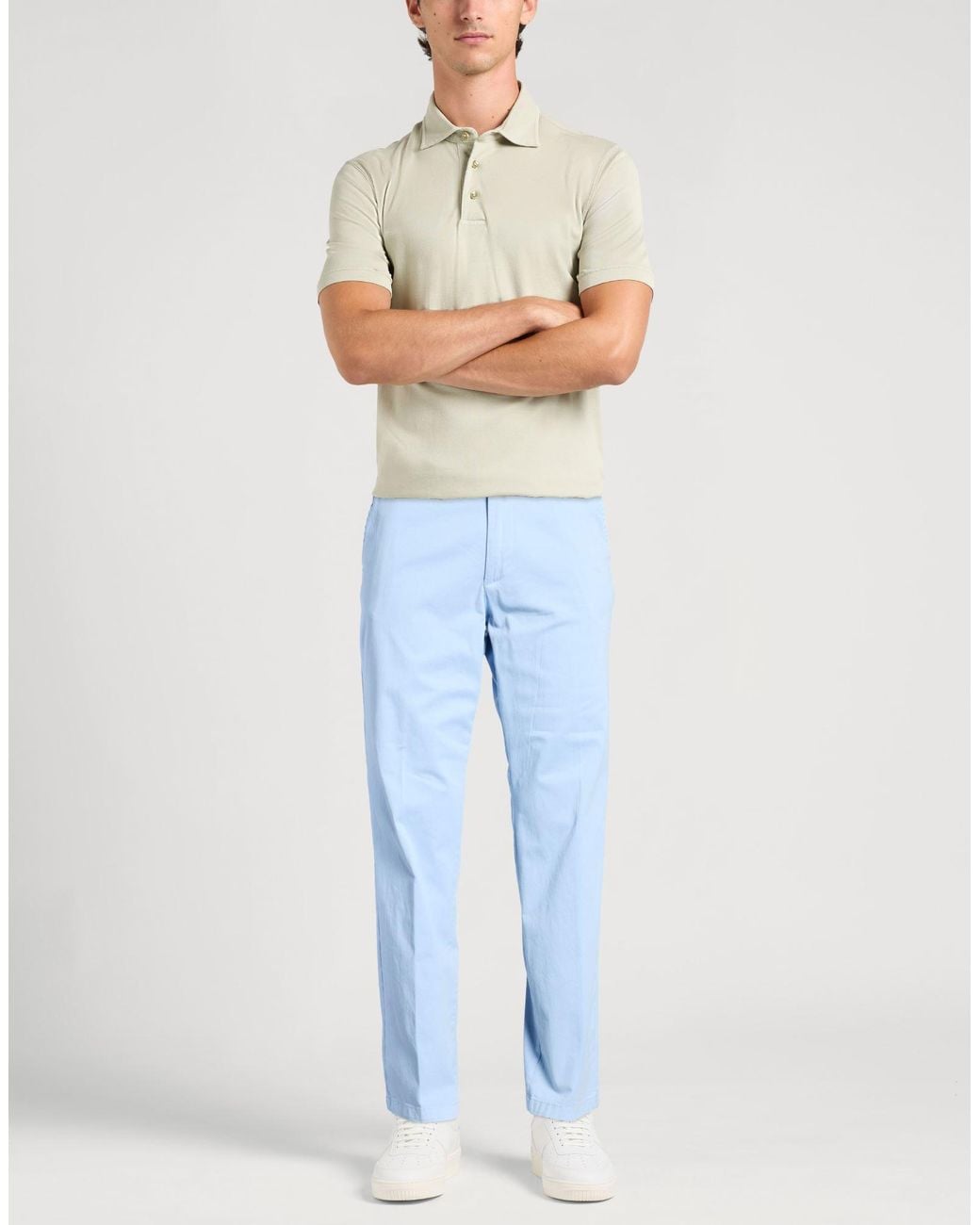 Manuel Ritz Blue Pants for men