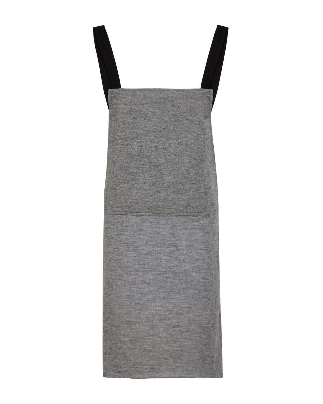 The Elder Statesman Gray Dungarees