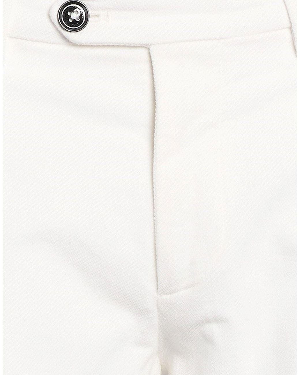 Liu Jo White Trouser for men