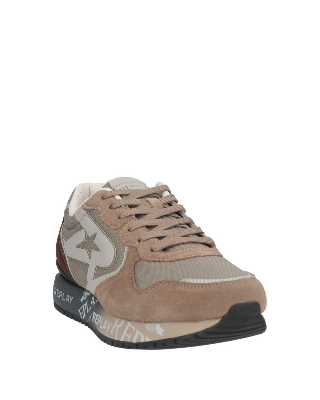 Replay Gray Trainers for men