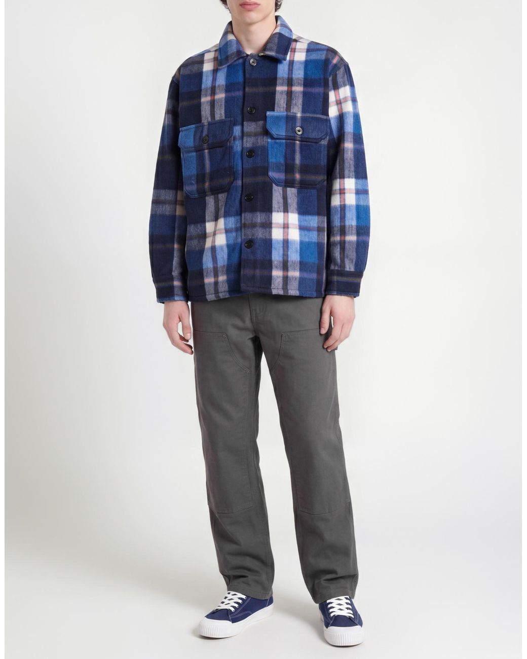 Obey Blue Jacket for men