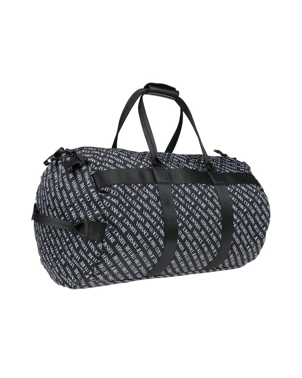 Versace Jeans Couture Black Duffel Bags for men