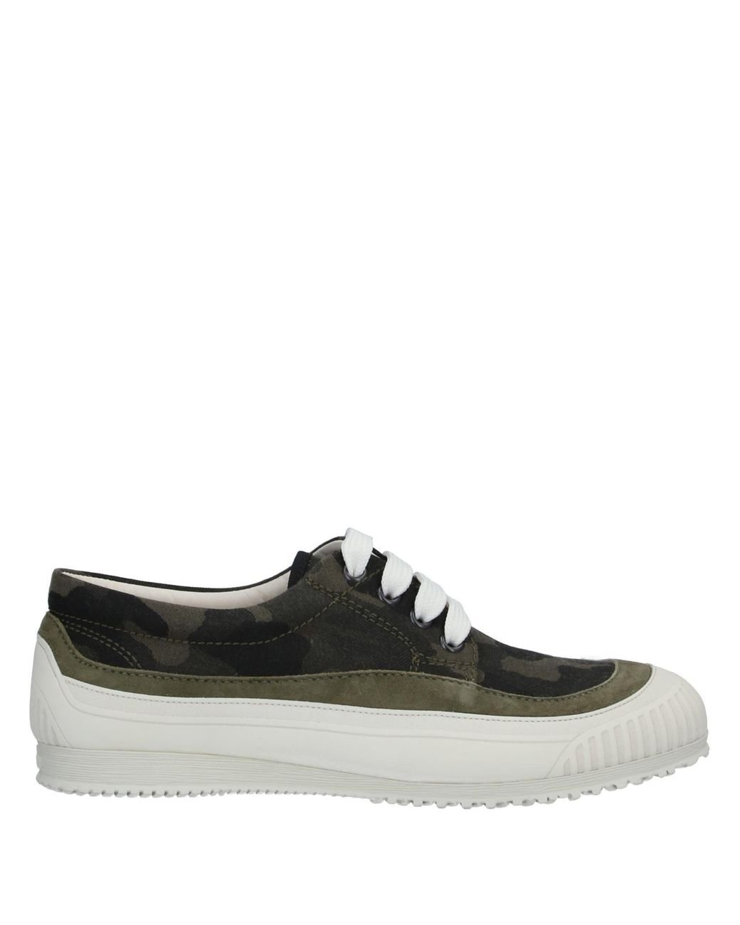 Hogan Suede Low-tops & Sneakers in Military Green (Green) - Lyst