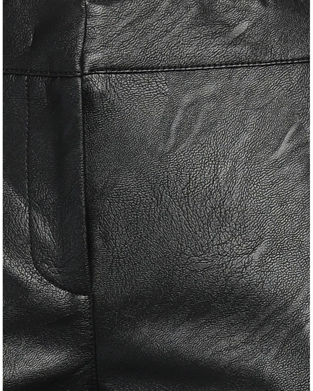 Kiltie Gray Pants Polyurethane, Viscose