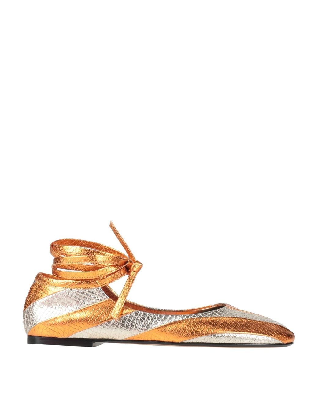 LaDoubleJ Natural Ballet Flats