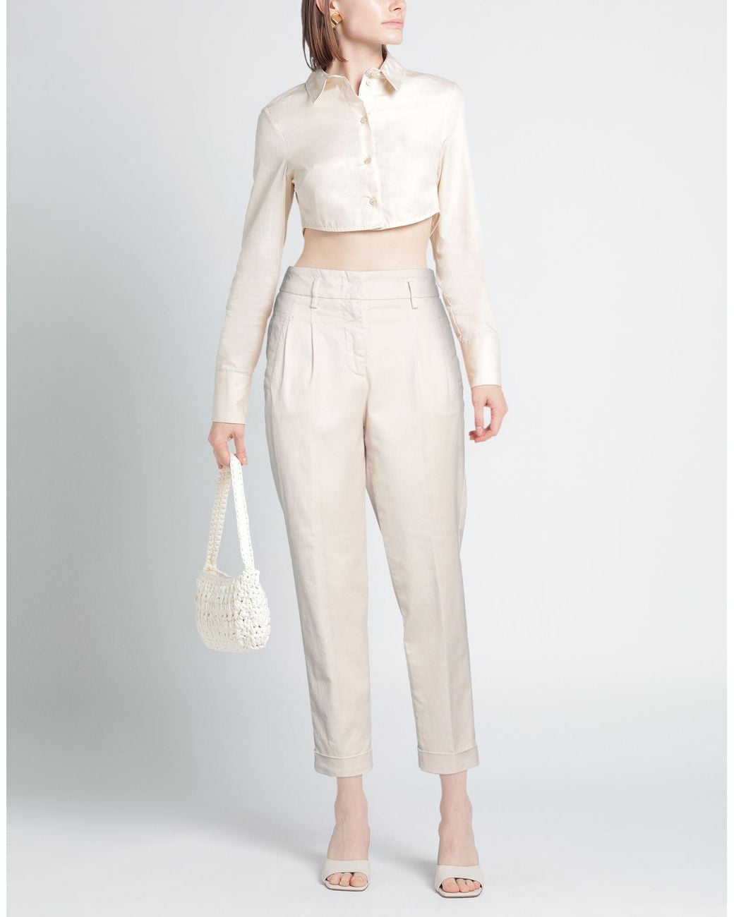 Peserico White Pants
