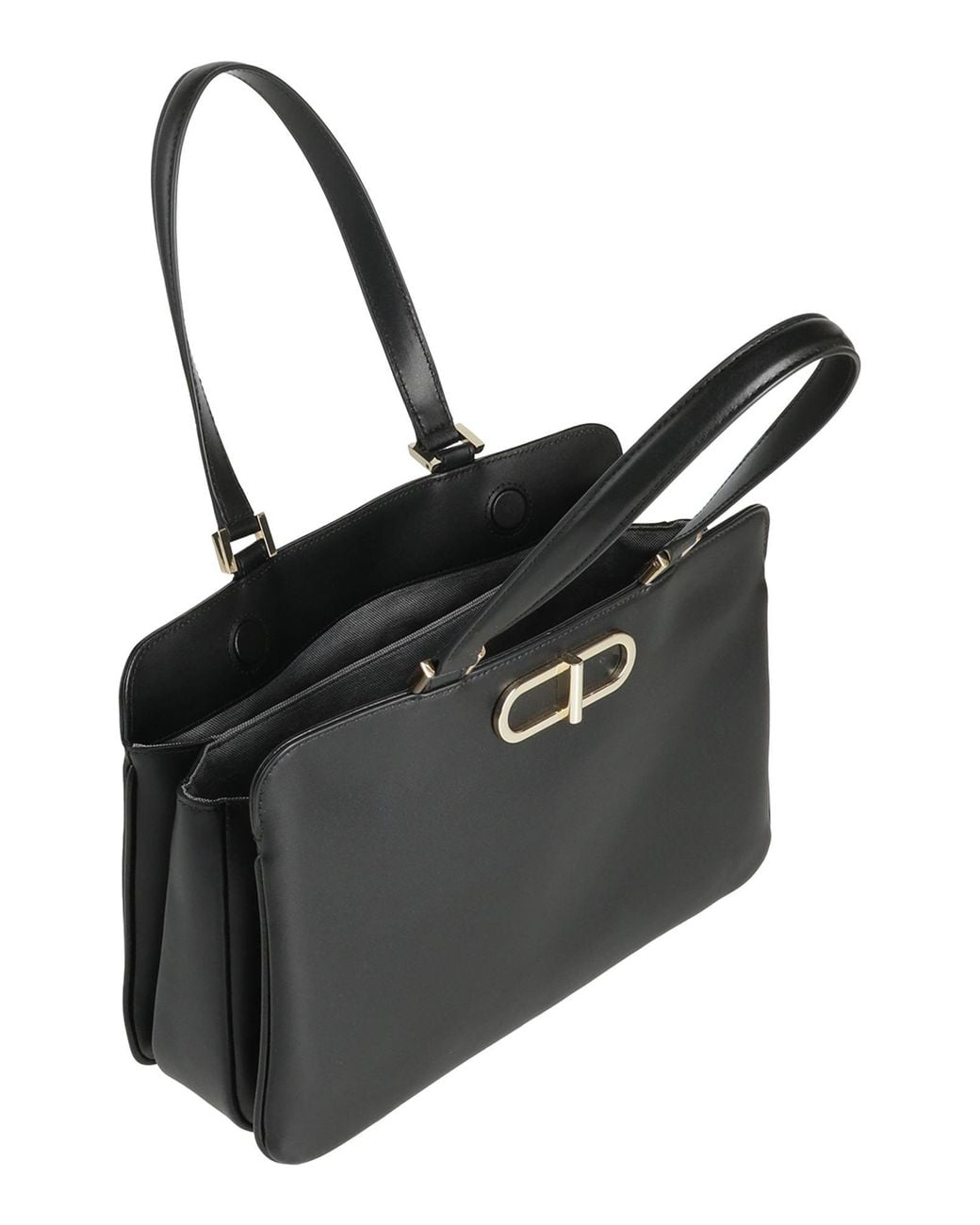 Furla Black Handbag Leather