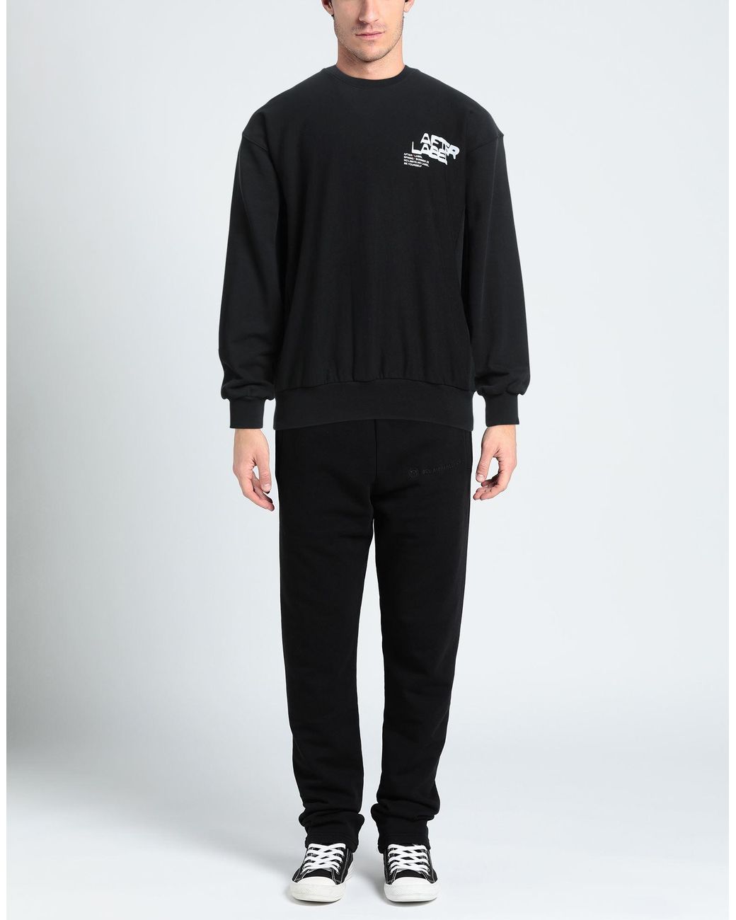 AFTER LABEL Black Sweatshirt for men