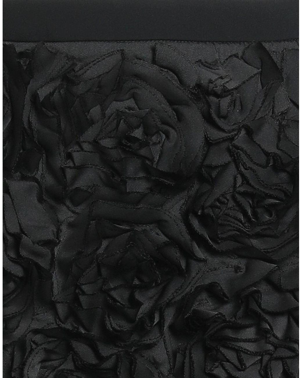 Max Mara Black Mini Skirt Polyester, Triacetate