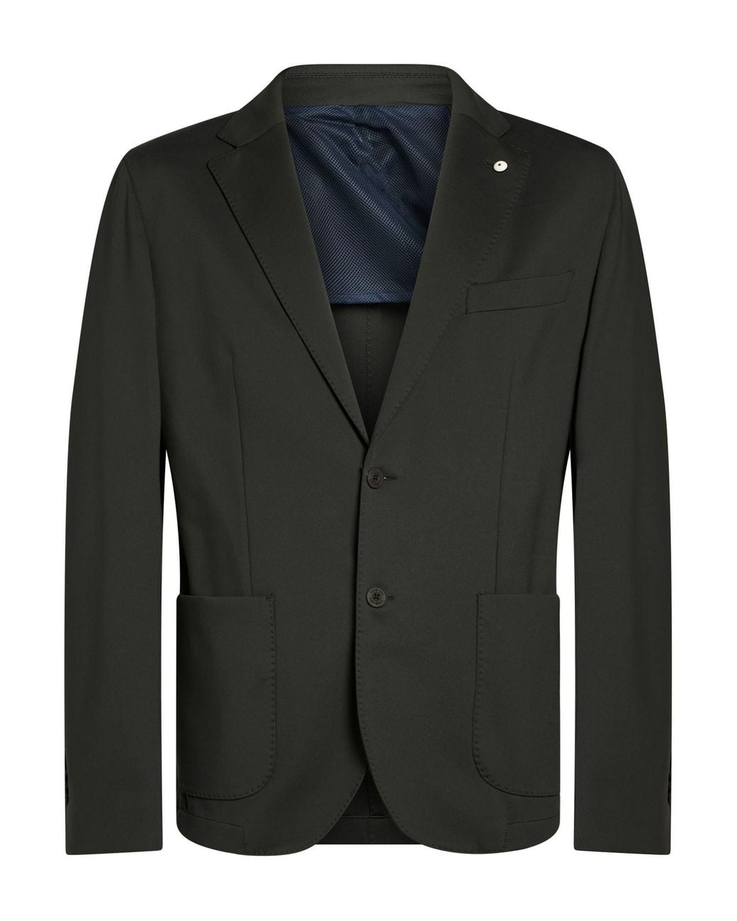 L.b.m. 1911 Black Blazer Nylon, Elastane for men