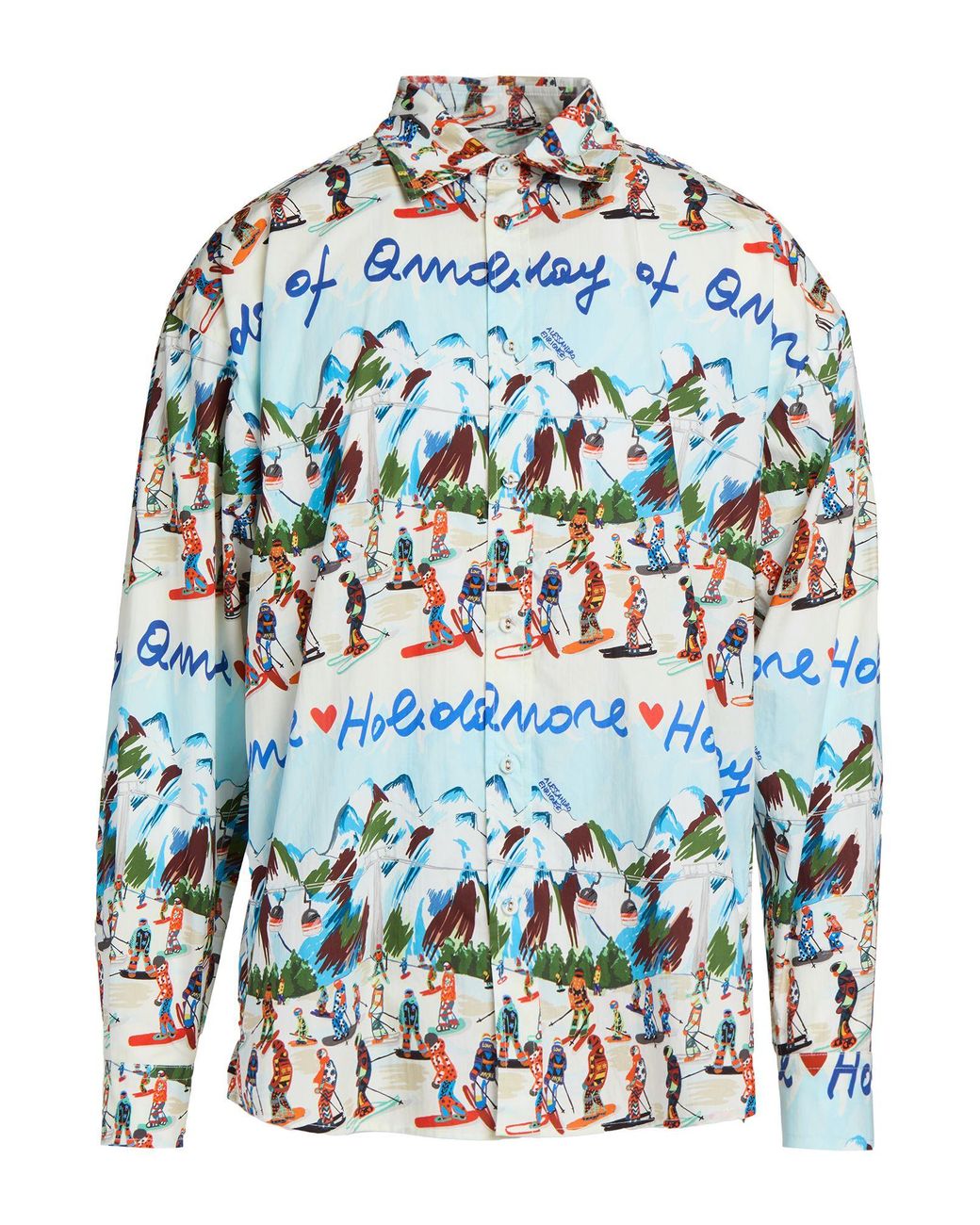 ALESSANDRO ENRIQUEZ Blue Shirt