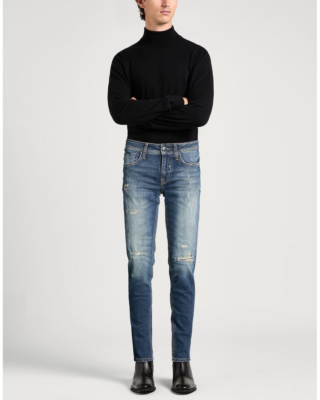 Antony Morato Blue Jeans Cotton, Elastane for men
