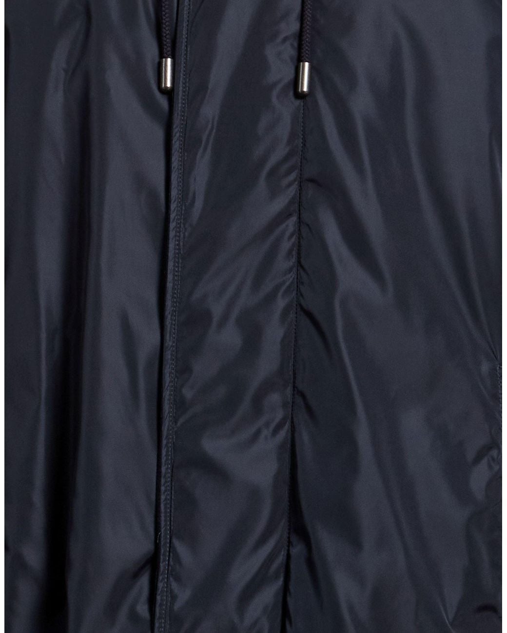 Aspesi Blue Midnight Coat Polyamide for men