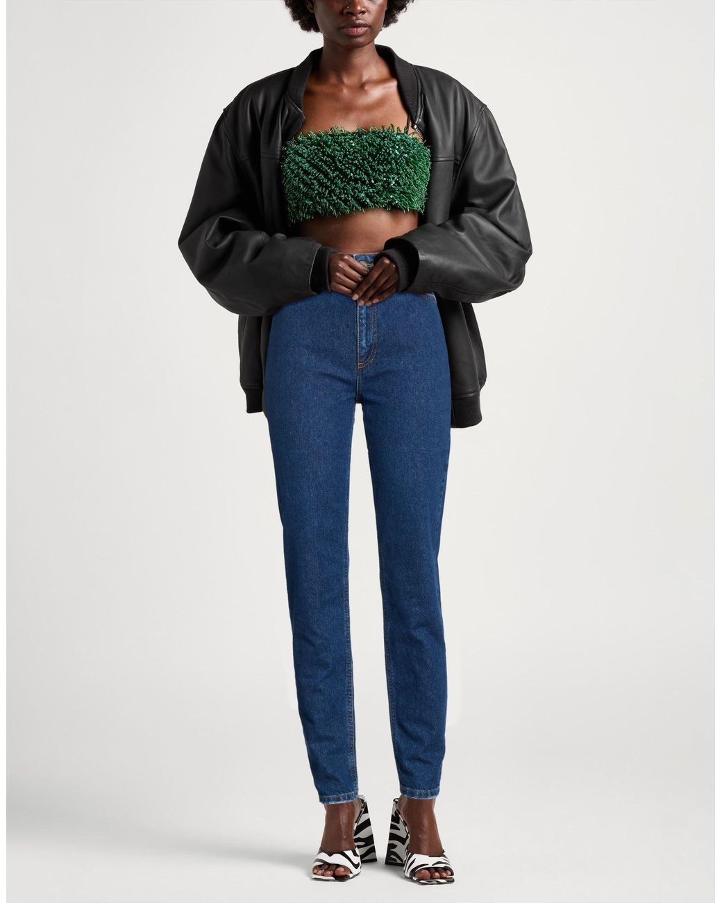 Twinset Blue Jeans Cotton