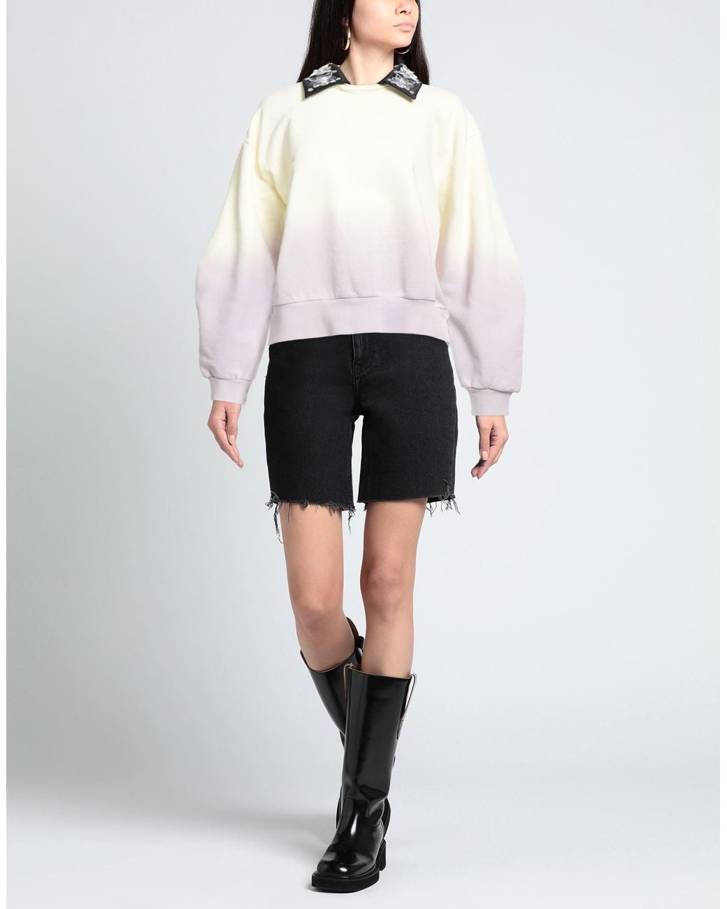 DES_PHEMMES White Sweatshirt