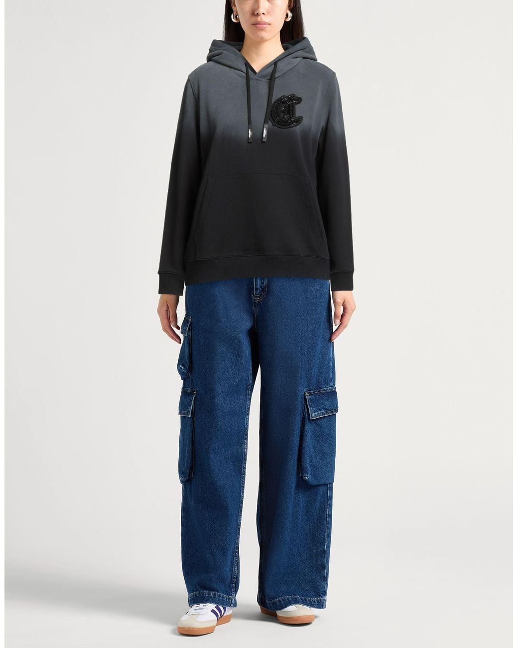 Just Cavalli Black Sweatshirt