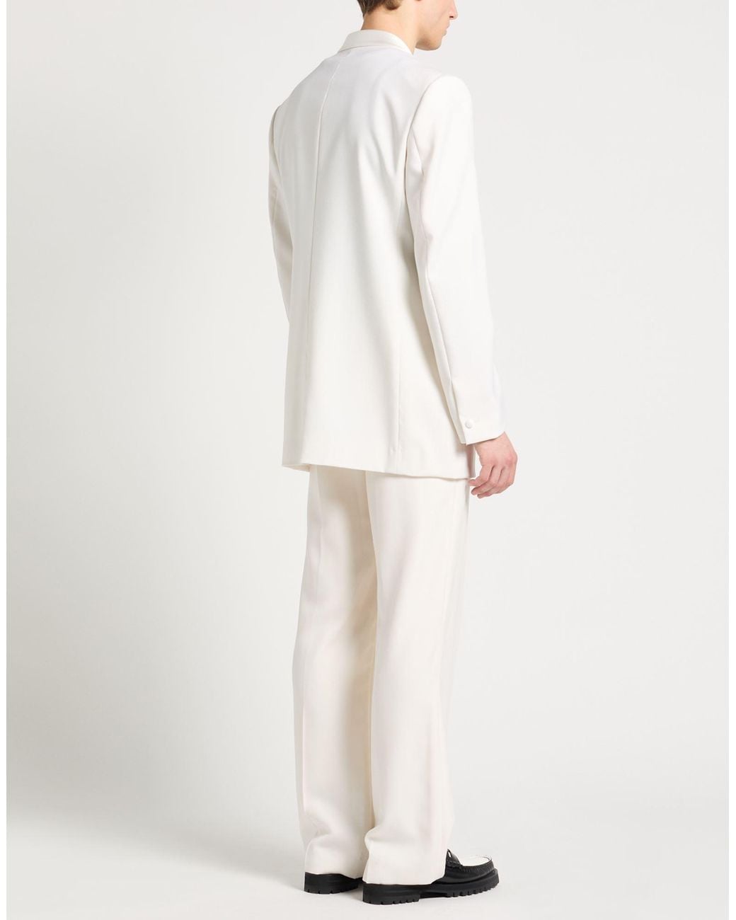 Givenchy White Blazer Wool, Mohair Wool, Silk, Polyester for men