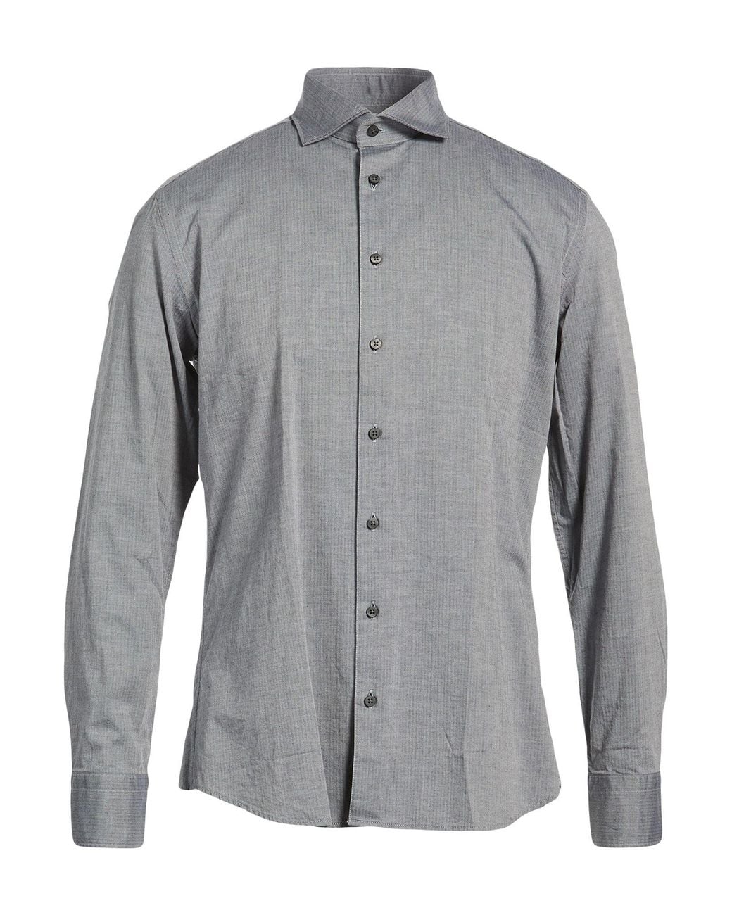 BASTONCINO Gray Shirt Cotton for men