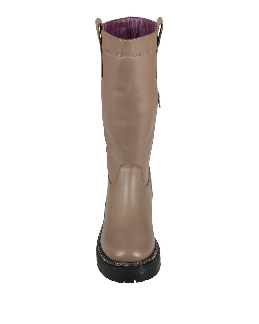 Apepazza Brown Khaki Boot Leather