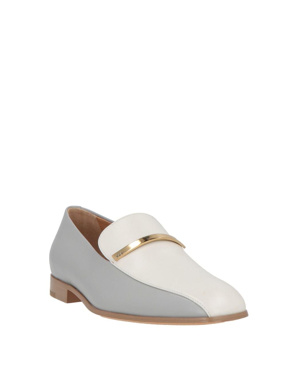 Tod's White Loafers Leather