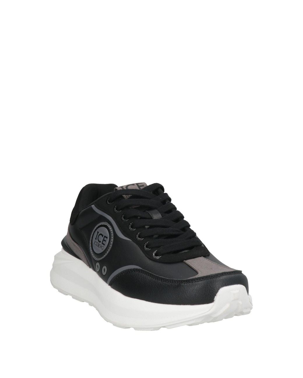 Ice Iceberg Black Trainers for men