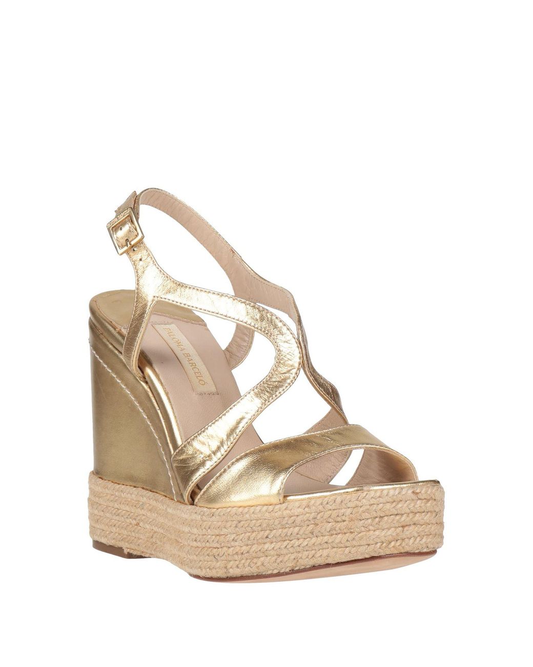 Paloma Barceló Natural Sandals Leather