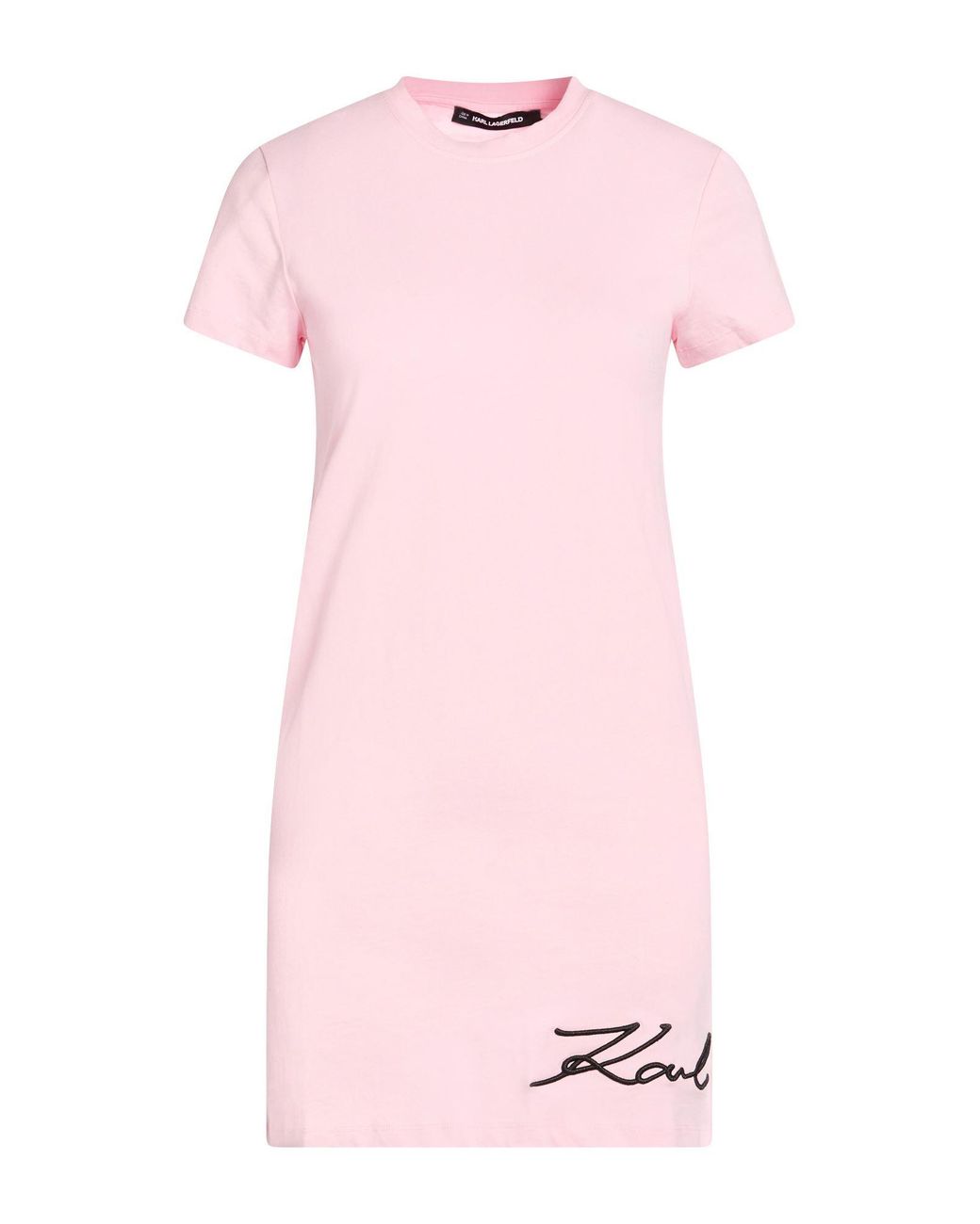 Karl Lagerfeld Pink Mini Dresses