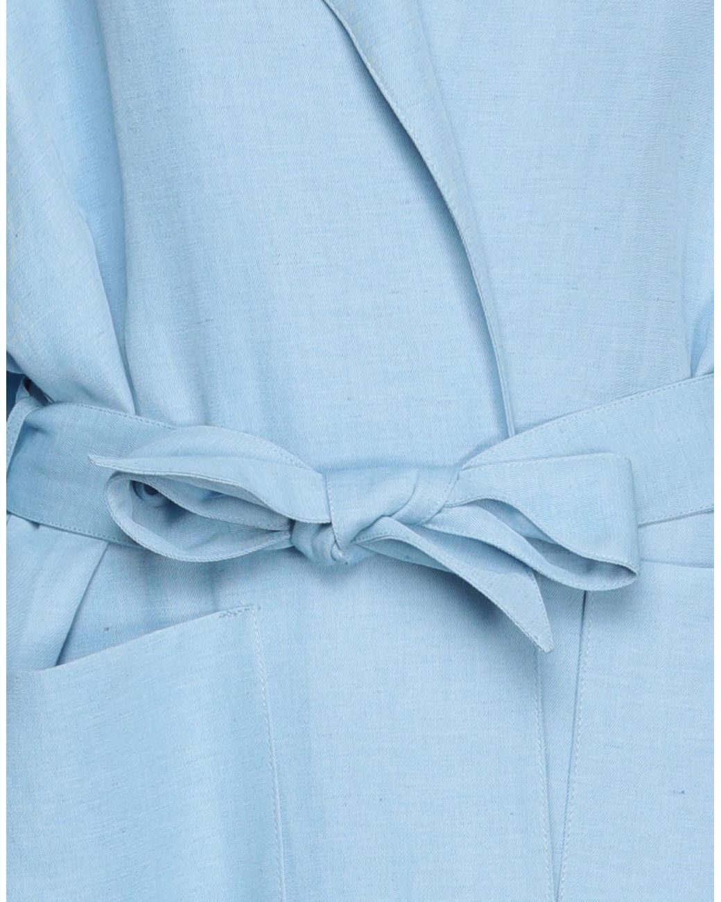 Brian Dales Blue Overcoat & Trench Coat
