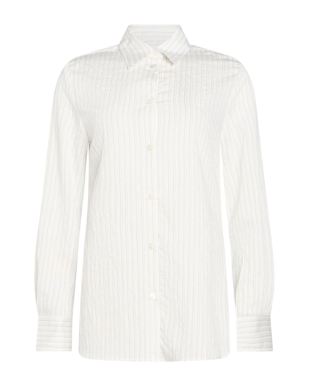 Department 5 White Shirt Modal, Polyamide, Polyester