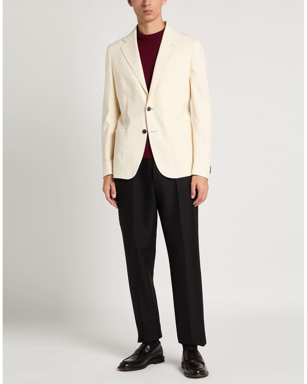 Blazer di Brian Dales in Natural da Uomo