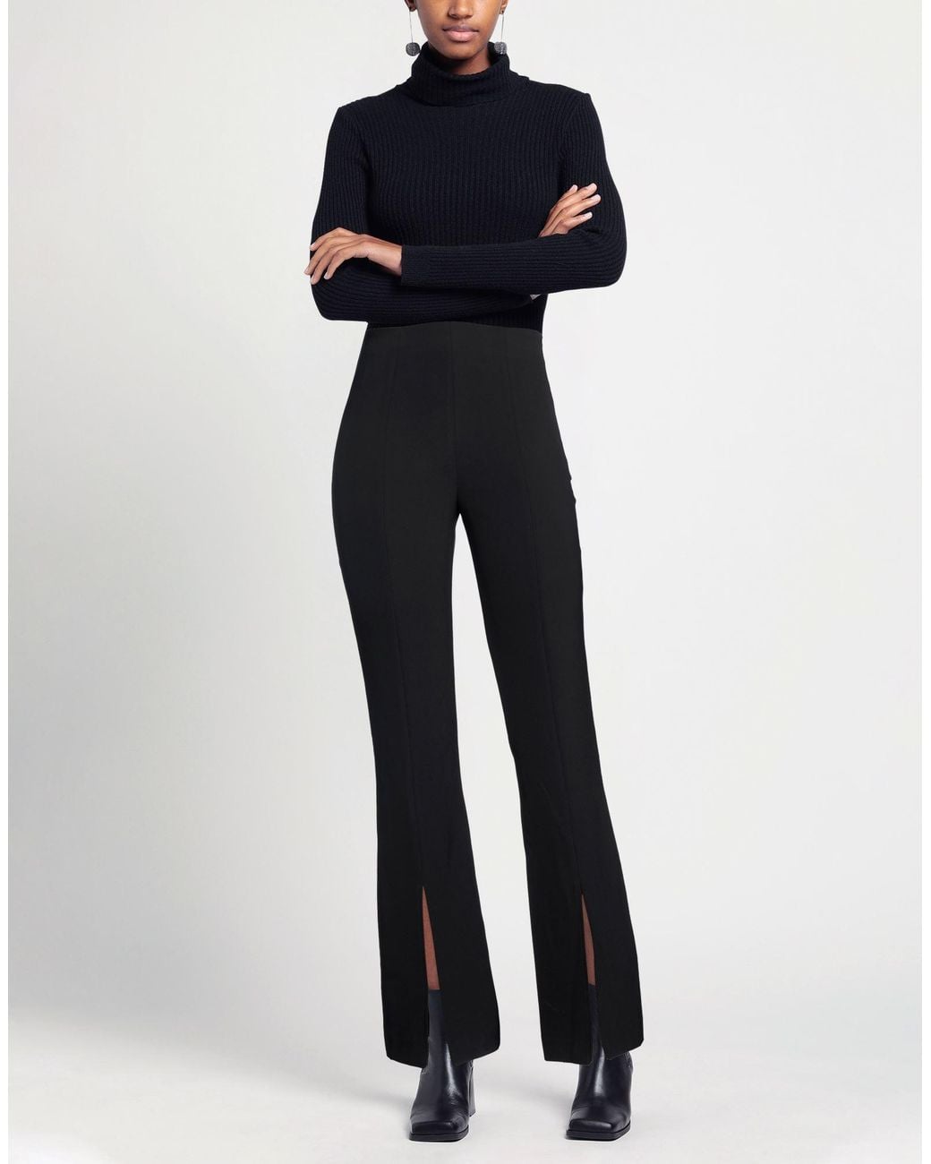 Isabelle Blanche Black Pants