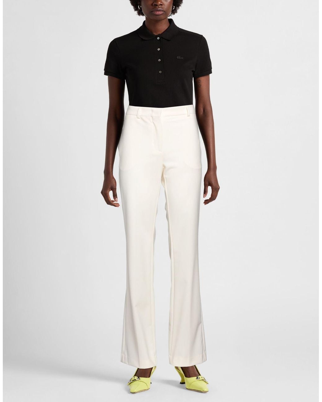 Semicouture White Trouser