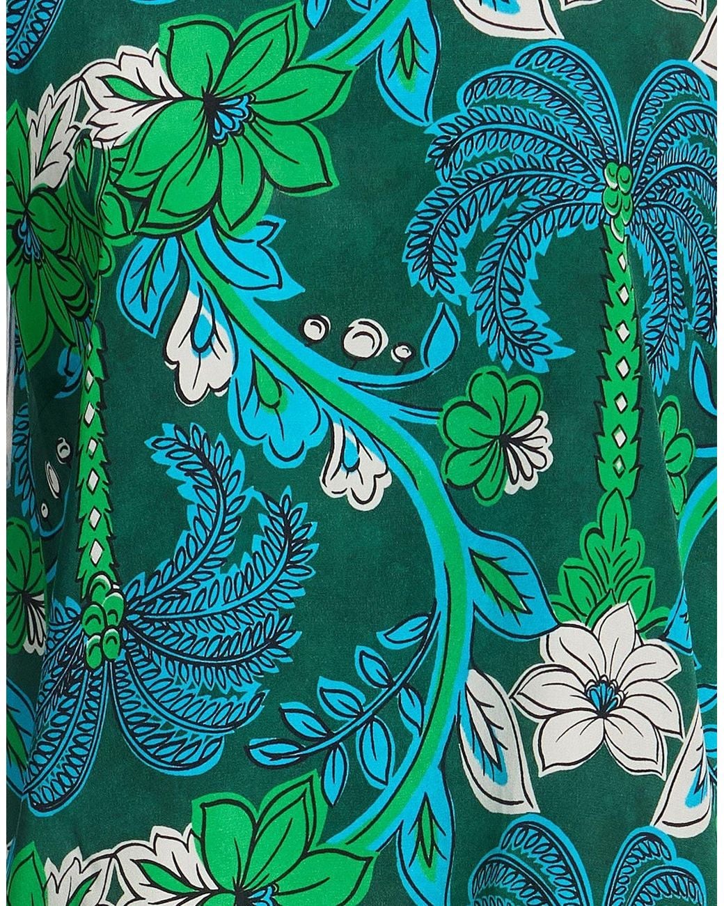 P.A.R.O.S.H. Green Top Silk