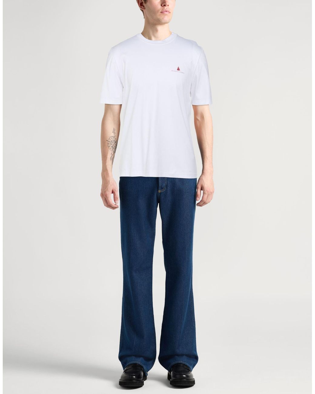 Brunello Cucinelli White T-Shirt Cotton for men