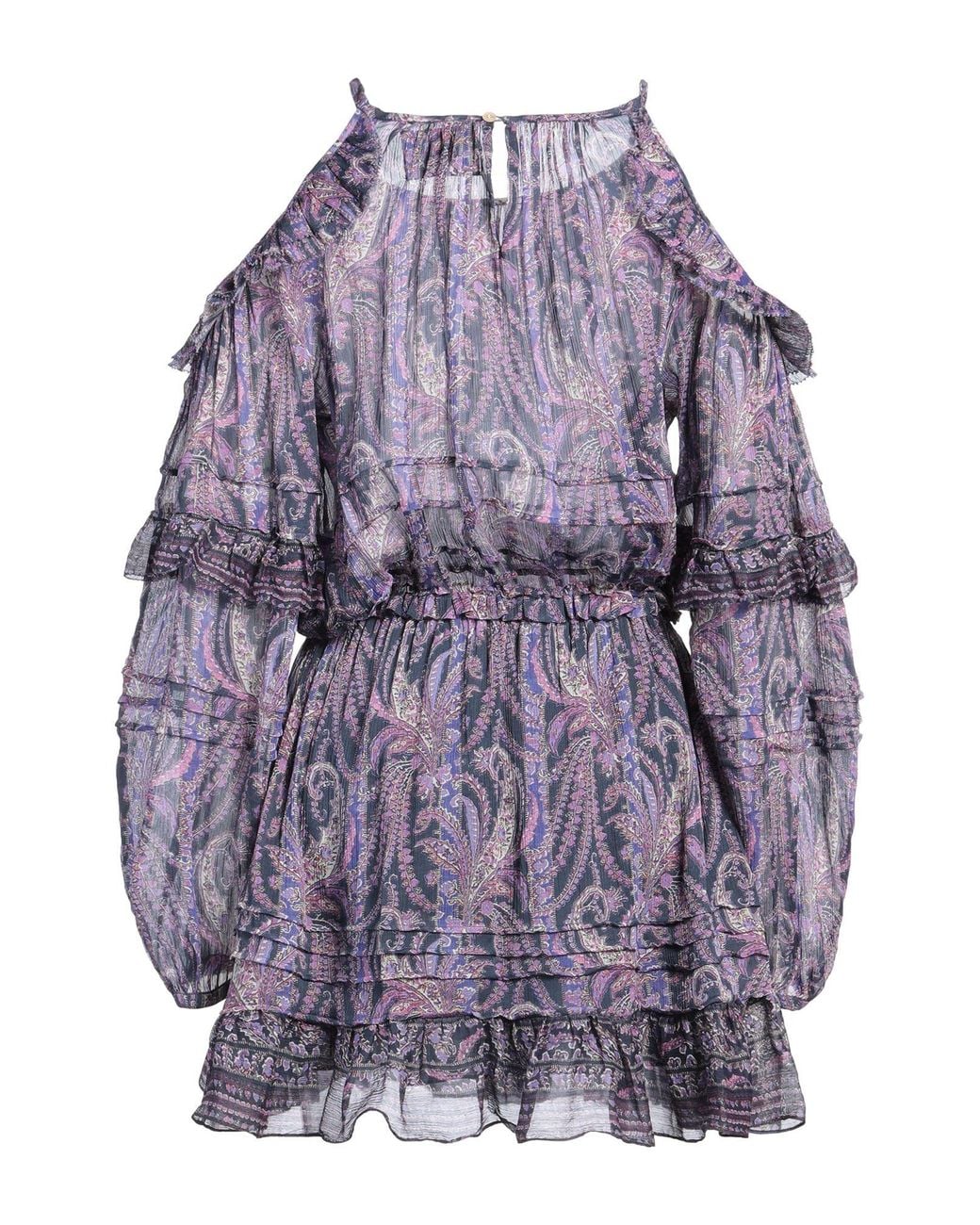 Isabel Marant Purple Mini Dress