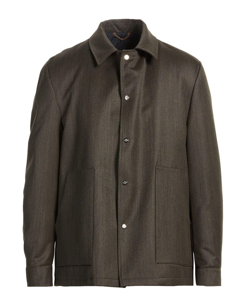 Luigi Borrelli Napoli Brown Jacket for men