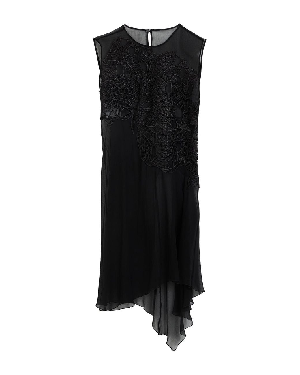 Alberta Ferretti Black Mini Dress