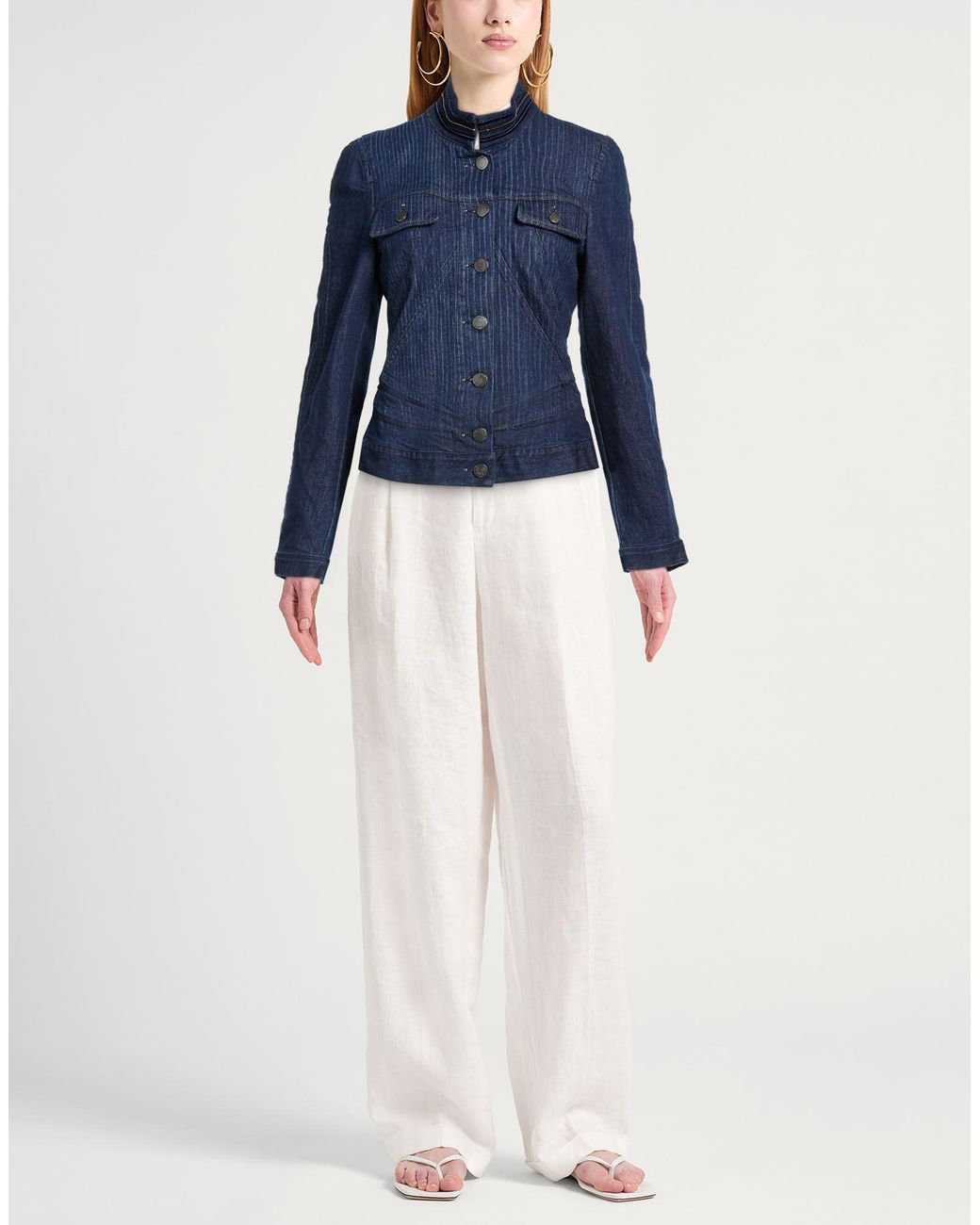 High Blue Denim Outerwear