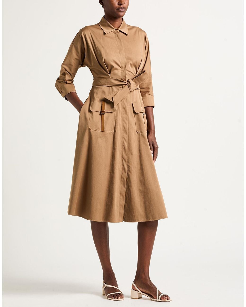 Max Mara Natural Midi Dresses