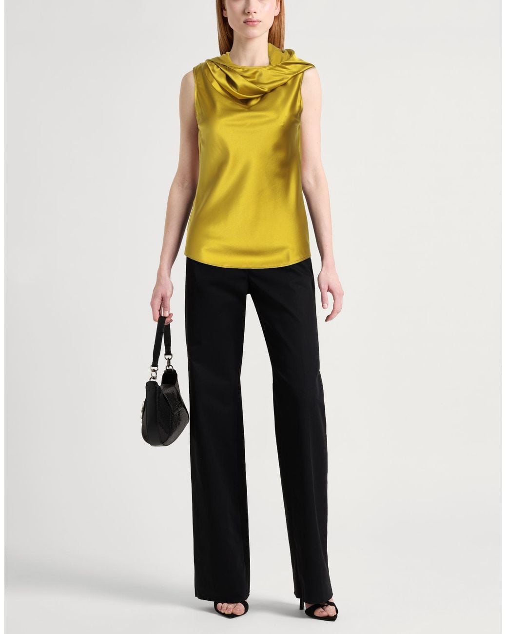 Top Pinko de color Yellow