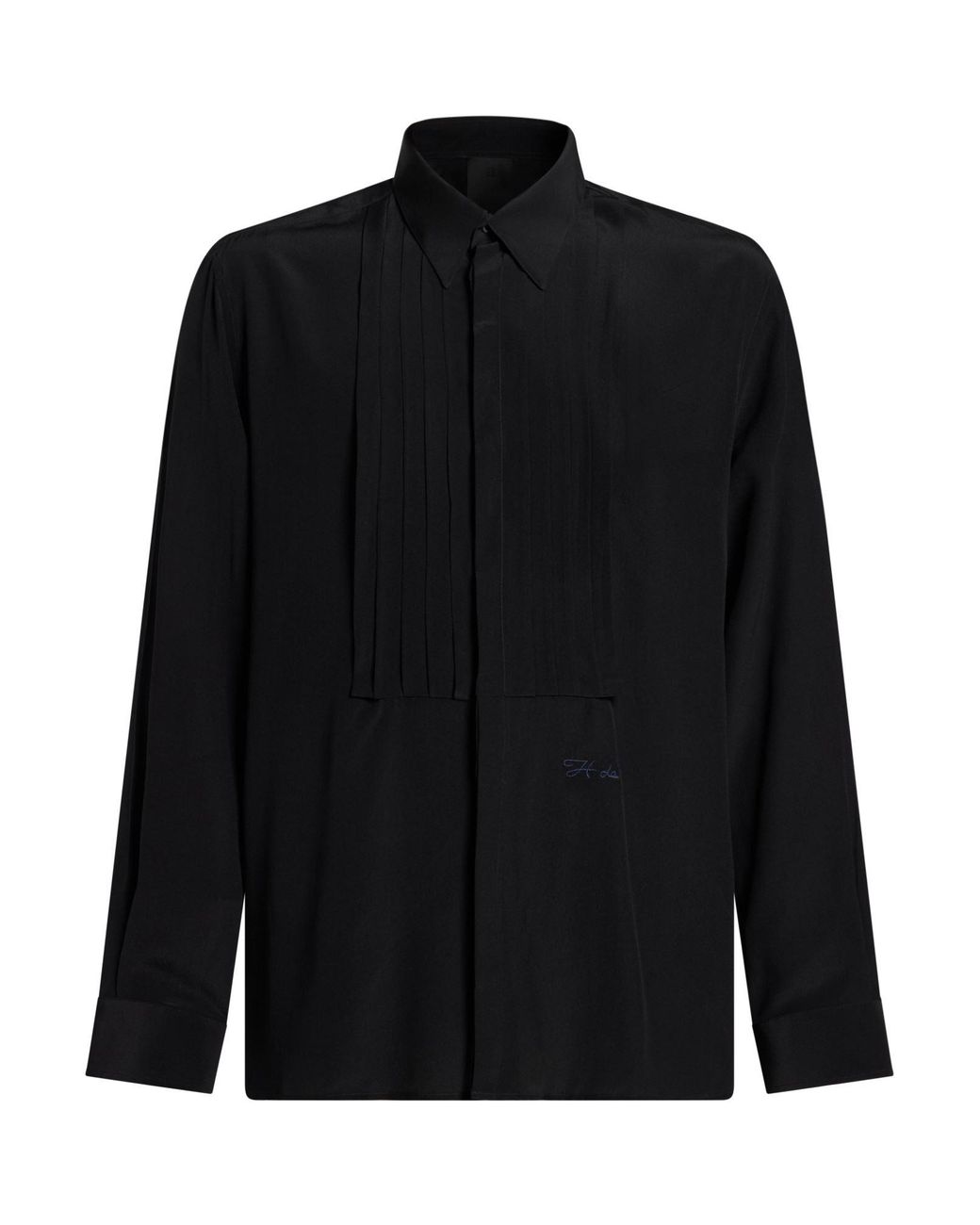 Givenchy Black Shirt Silk for men